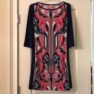 3/4 jersey knit dress